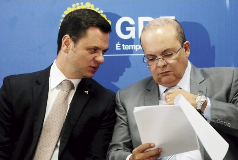 Ibaneis Rocha e Anderson Torres