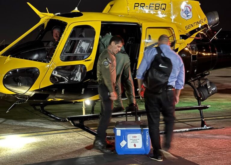 Detran helicóptero