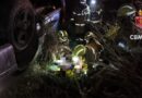 Motorista perde o controle e capota veículo na BR-020