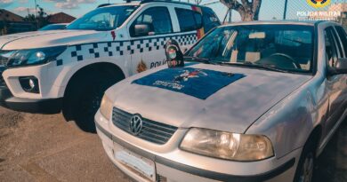 Carro roubado em Planaltina é encontrado pela PM no Lago Sul