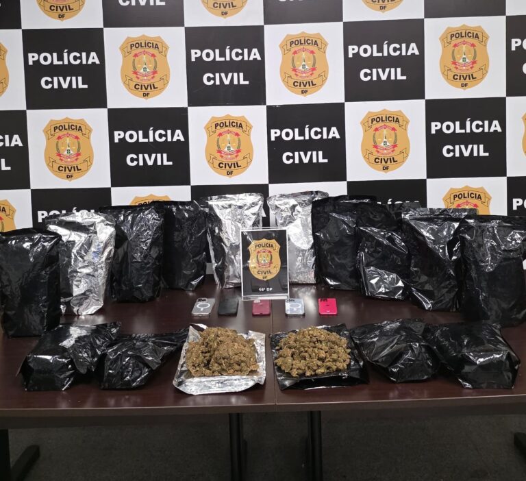 Apreensão de droga em Planaltina