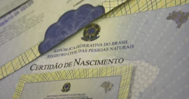 certidão de nascimento