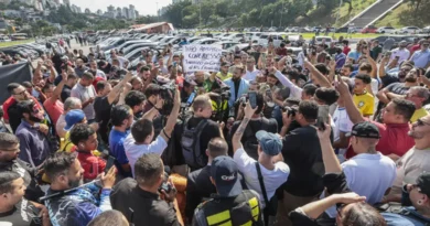 manifestação Motoristas por app