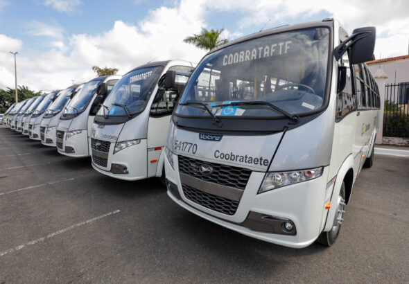 Novos ônibus