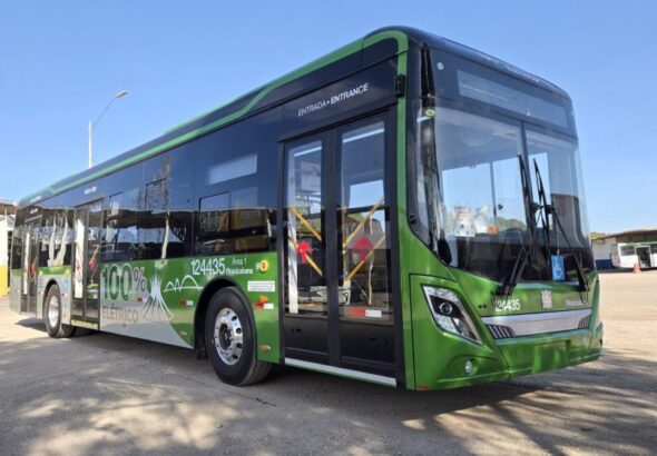 Novos ônibus elétricos