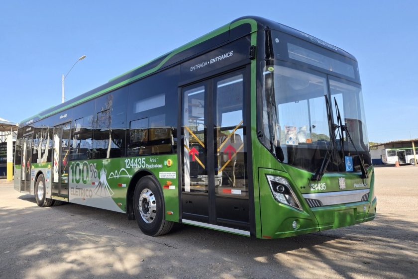 Novos ônibus elétricos