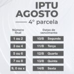 IMAGEM DAS DATAS DE VENCIMENTO DO IPTU