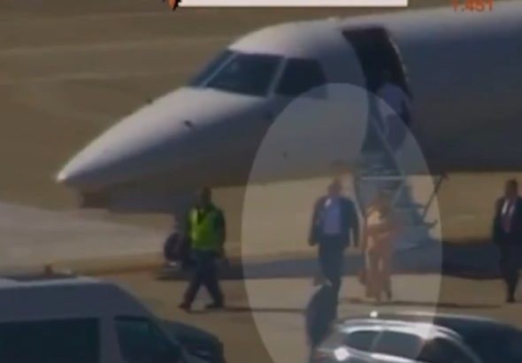Moraes, esposa avião
