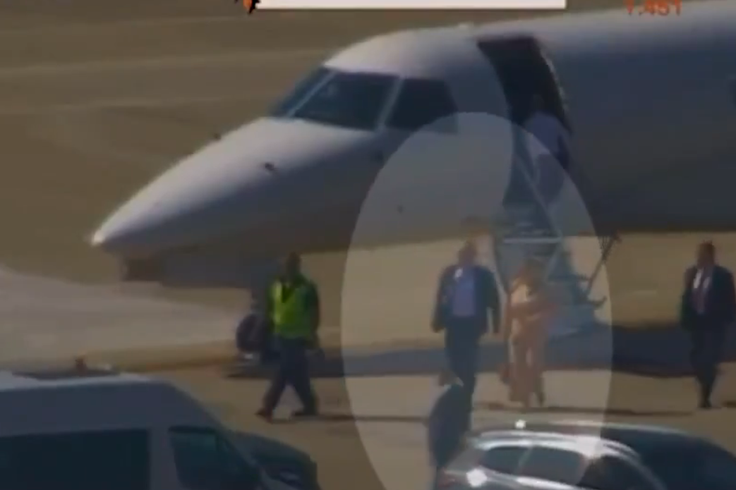 Moraes, esposa avião